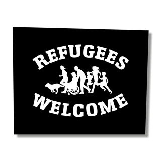 Refugees Welcome - Benefit Patch