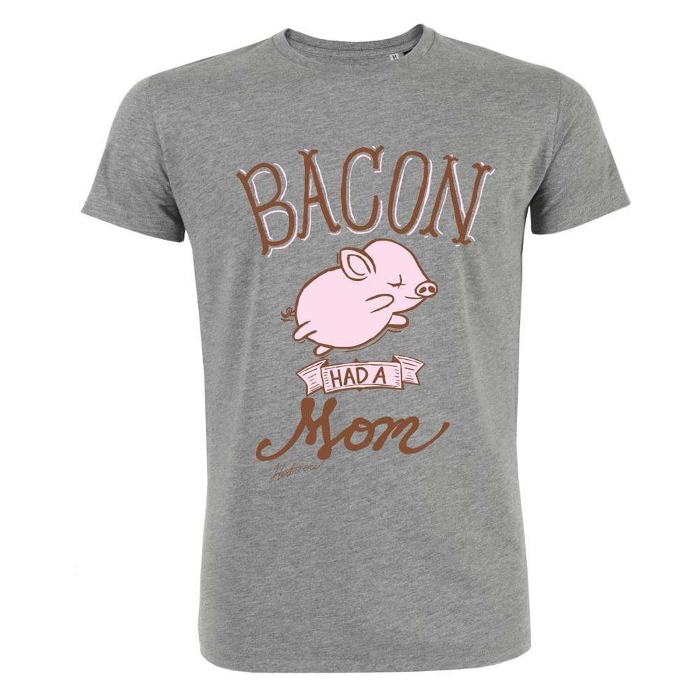 Bacon had a mom T-Shirt large/loose cut - vegan, bio, fair