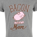 SALE! Bacon had a mom T-Shirt - groß/gerade Schnitt (Auslaufmodell)