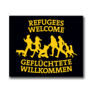 Refugees Welcome - Benefit Sticker