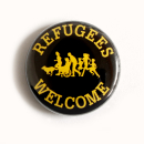 Refugees Welcome - Benefit-Button