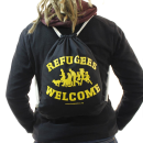 SALE! Refugees Welcome - Soli-Turnbeutel (Auslaufartikel)