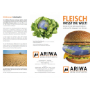 ARIWA Flyer: Fleisch frisst die Welt