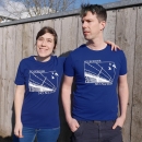 SALE! No Border - T-Shirt - groß/gerader Schnitt-XS-schwarz (Auslaufmodell)