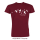 Until all are Free T-Shirt - groß/gerader Schnitt burgunderrot M