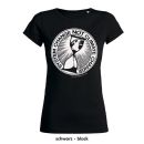 SALE! System Change Not Climate Change - Soli T-Shirt - small/waisted cut -XS-bottle green (discontinued model)
