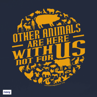 Other animals are here with us - T-Shirt - small/waisted cut (discontinued model)