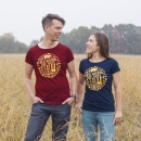 SALE! Other animals are here with us - T-Shirt - klein/taillierter Schnitt-XS-navy (Auslaufmodell)