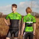 SALE! roots of compassion vegan cycling team - Radtrikot- taillierter Schnitt (Auslaufmodell)