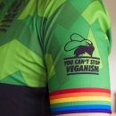 SALE! roots of compassion vegan cycling team – cycling-jersey – waisted cut (discontinued model)