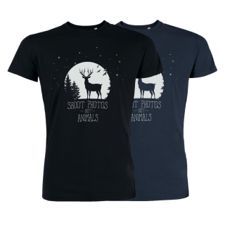 SALE! Shoot Photos not Animals - T-Shirt - large/loose cut (discontinued model)