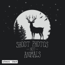 Shoot Photos not Animals - T-Shirt - large/loose cut
