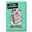 No more experiments! - Sticker (10x)