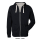 Basic - Kapuzenjacke (gefüttert) - medium fit navy L