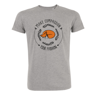 SALE! Make compassion your fashion - T-Shirt - groß/gerader Schnitt (Auslaufmodell)