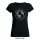 SALE! Planet Earth Loves Veganism - T-Shirt - klein/taillierter Schnitt-XL-schwarz (Auslaufmodell)
