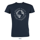 SALE! Planet Earth Loves Veganism - T-Shirt - large/loose cut- 2XL-black (discontinued model)