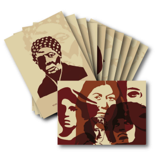 Revolutionary Women - set of 11 postcards