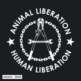 Human Liberation - Animal Liberation - T-Shirt - groß/gerader Schnitt