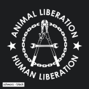 Human Liberation - Animal Liberation - T-Shirt - large/loose cut