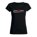 SALE! Love is Love - T-Shirt - klein/taillierter Schnitt...