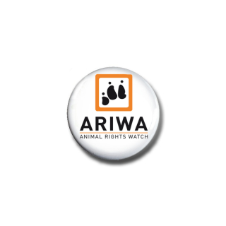 Button: Animal Rights Watch (ARIWA)