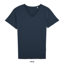 Basic T-Shirt (V-Ausschnitt) - groß/gerader Schnitt