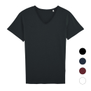 Basic T-Shirt (V-Ausschnitt) - groß/gerader...