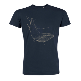 Whale - T-Shirt - T-Shirt - large/loose cut L