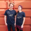 Whale - T-Shirt - T-Shirt - large/loose cut L