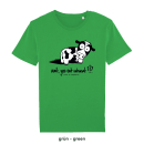 SALE! Wait, you eat whaaat??? T-Shirt - large/loose cut green XS (discontinued model)