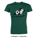 SALE! Wait, you eat whaaat??? T-Shirt - groß/gerader Schnitt grün XS (Auslaufmodell)