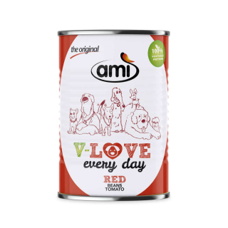 Ami V-Love every day ROT (Bohne-Tomate) - 400 g
