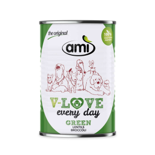 Ami V-Love every day GREEN (lentils & broccoli) - 400 g