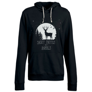 SALE! Shoot Photos not Animals - Kapuzenpullover XXS (Auslaufmodell)