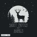 SALE! Shoot Photos not Animals - Hoodie XXS  (discontinued model)