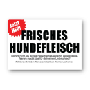 Frisches Hundefleisch (fresh dog meat) - Sticker (10x)
