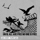 SALE! Until all are Free (Zaun) - T-Shirt - groß/gerader Schnitt XS (Auslaufmodell)