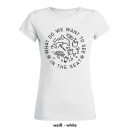SALE! What do we want to see in the sea? - T-Shirt - klein/taillierter Schnitt 2XL weiß (Auslaufmodell)
