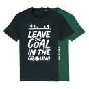 SALE! Leave the coal in the ground - T-Shirt - large/loose cut  XS bottle green (discontinued model)