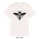 SALE! Bee or not to be - T-Shirt - large/loose cut XXS white (discontinued model)