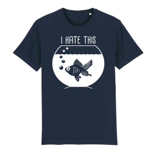 SALE! Fisch (I hate this) - T-Shirt - groß/gerader Schnitt XXS (discontinued model)