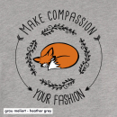 SALE! Make compassion your fashion - Kapuzenpullover - medium fit (Auslaudmodell)