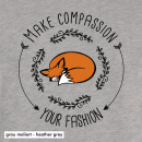 SALE! Make compassion your fashion - Kapuzenpullover - medium fit XXS (Auslaufmodell)