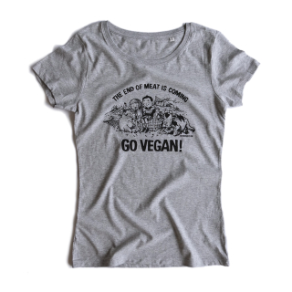SALE! The End of Meat (Ruine) - T-Shirt - klein/taillierter Schnitt (Auslaufmodell)