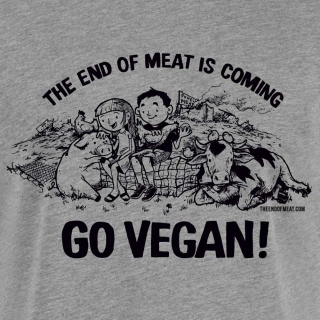 The End of Meat (ruin) - T-Shirt - small/waisted cut