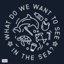 SALE! What do we want to see in the sea? - Tanktop - groß/gerader Schnitt navy XL (Auslaufmodell)