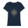 SALE! Kompass (empathy, love, solidarity, respect) - T-Shirt - klein/taillierter Schnitt (Auslaufmodell)