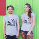 SALE! Until all are Free (fence) - T-Shirt - small/waisted cut XS (discontinued model)
