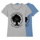SALE! Respect Existence - T-Shirt - small/waisted cut 2XL mid heather blue (discontinued model)